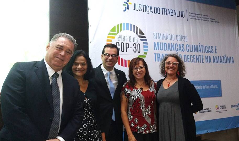 Seminário em Belém discute impactos da crise climática no mundo do trabalho antes da COP30