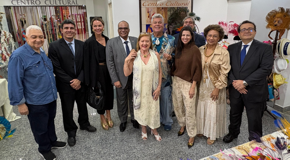 Abertura da mostra sobre artes carnavalescas no Centro Cultural do TRT-1