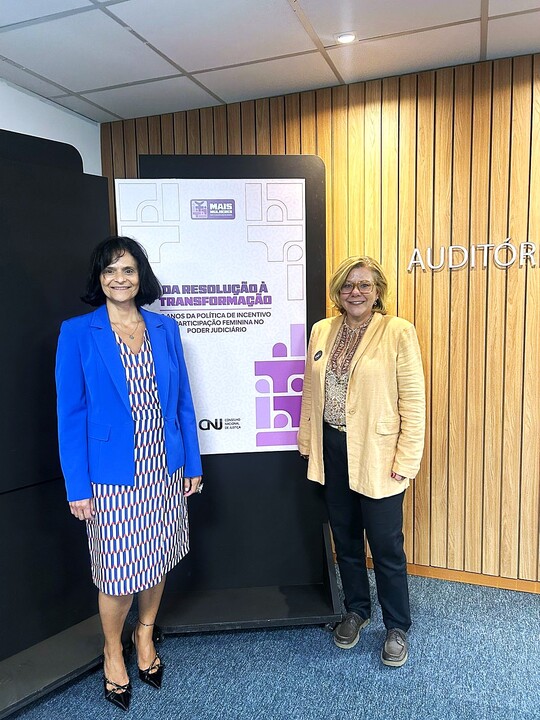 AMATRA1 acompanha debates sobre desafios na participação feminina no Judiciário
