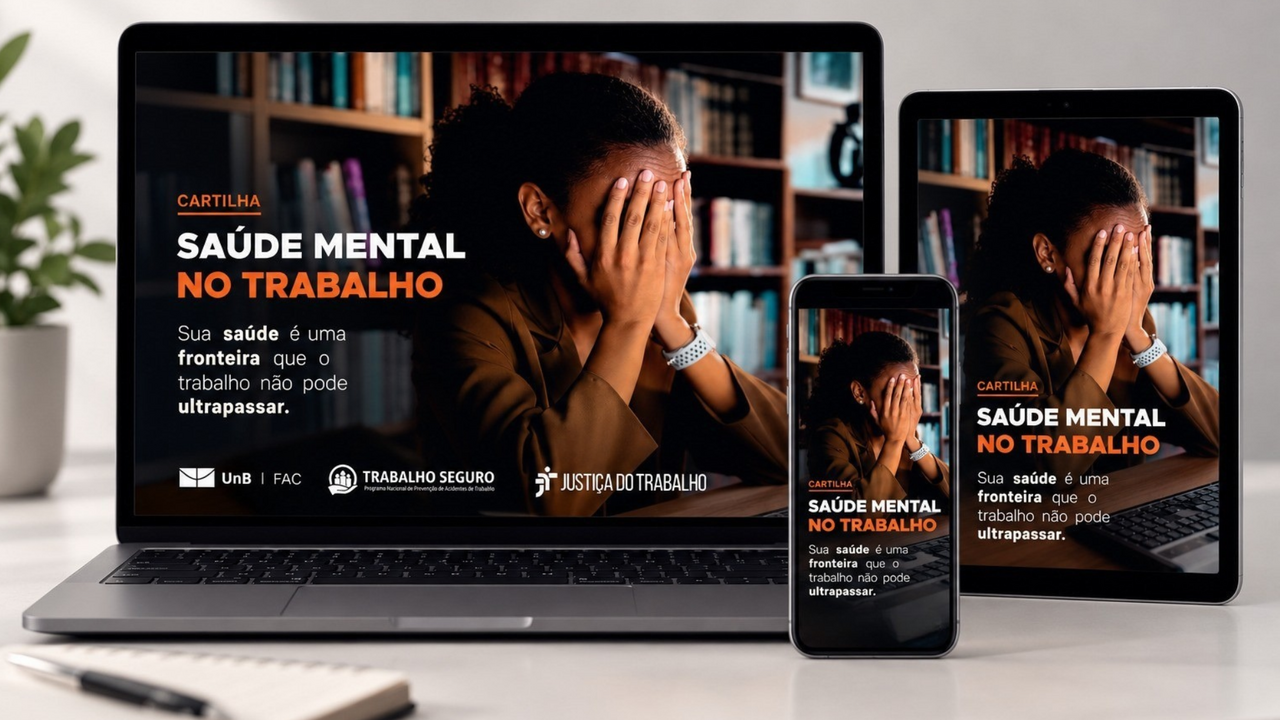Cartilha sobre saúde mental no trabalho é lançada pela Anamatra