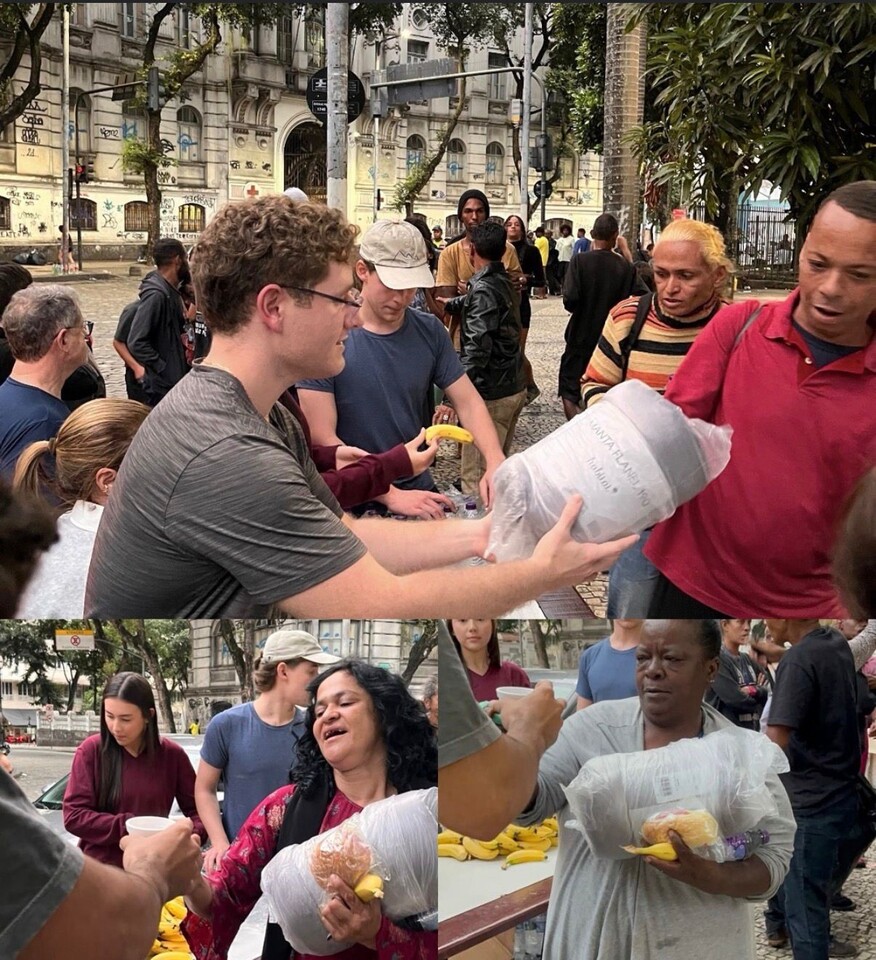 Campanha iniciada por Fernanda Stipp beneficia mais de 300 pessoas em situação de rua