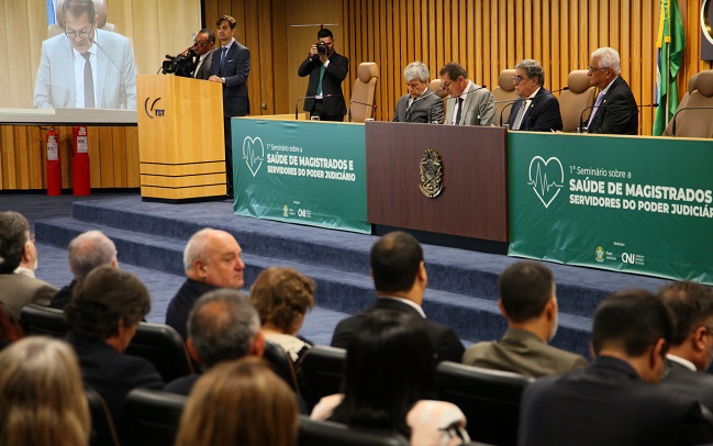Em 2018, 1,5% dos magistrados foram afastados por motivo de saúde