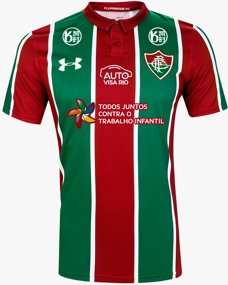 Após acordo judicial, Fluminense usa slogan contra trabalho infantil na camisa