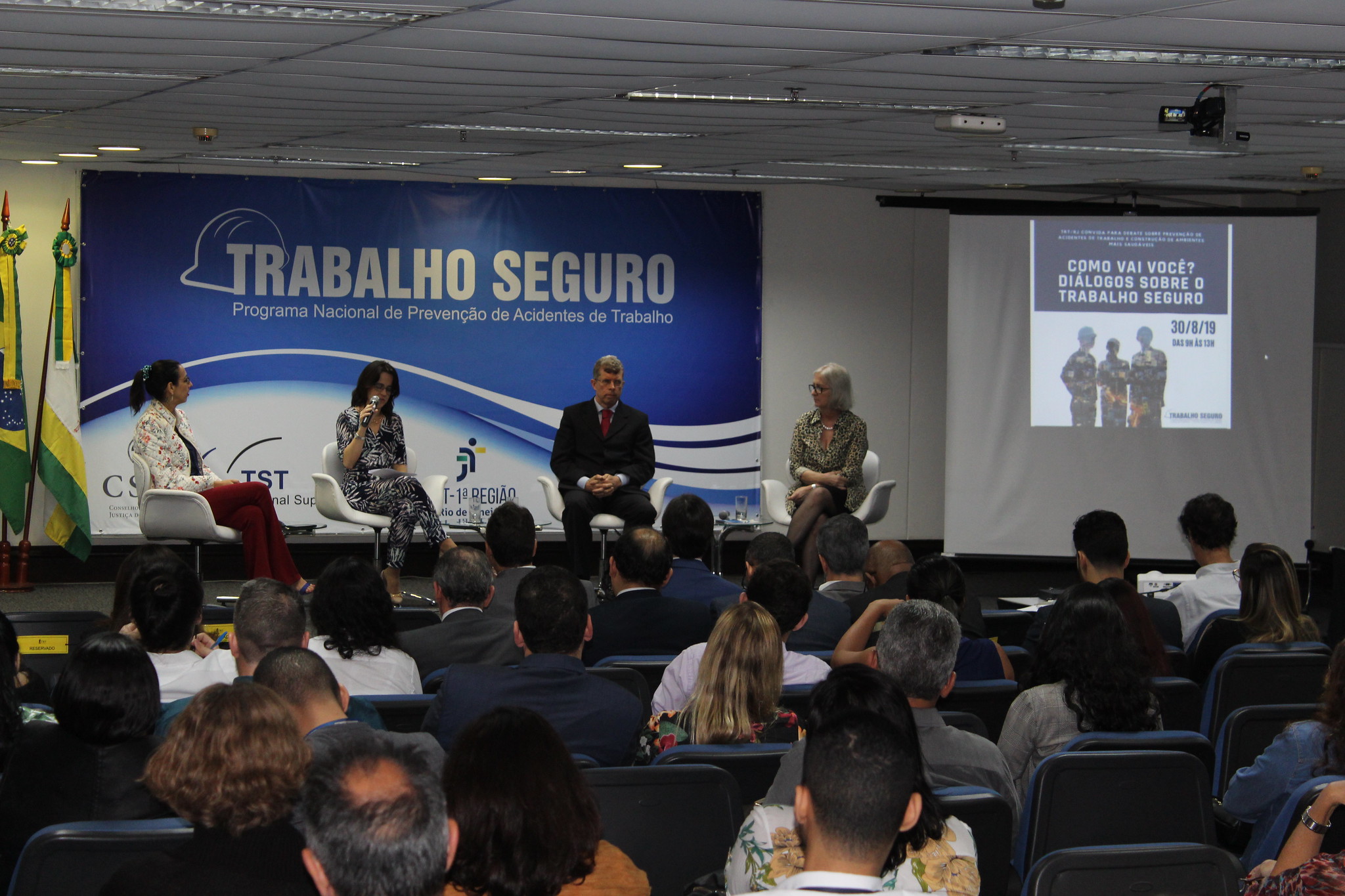 Saúde e segurança no trabalho são temas de seminário no TRT-1