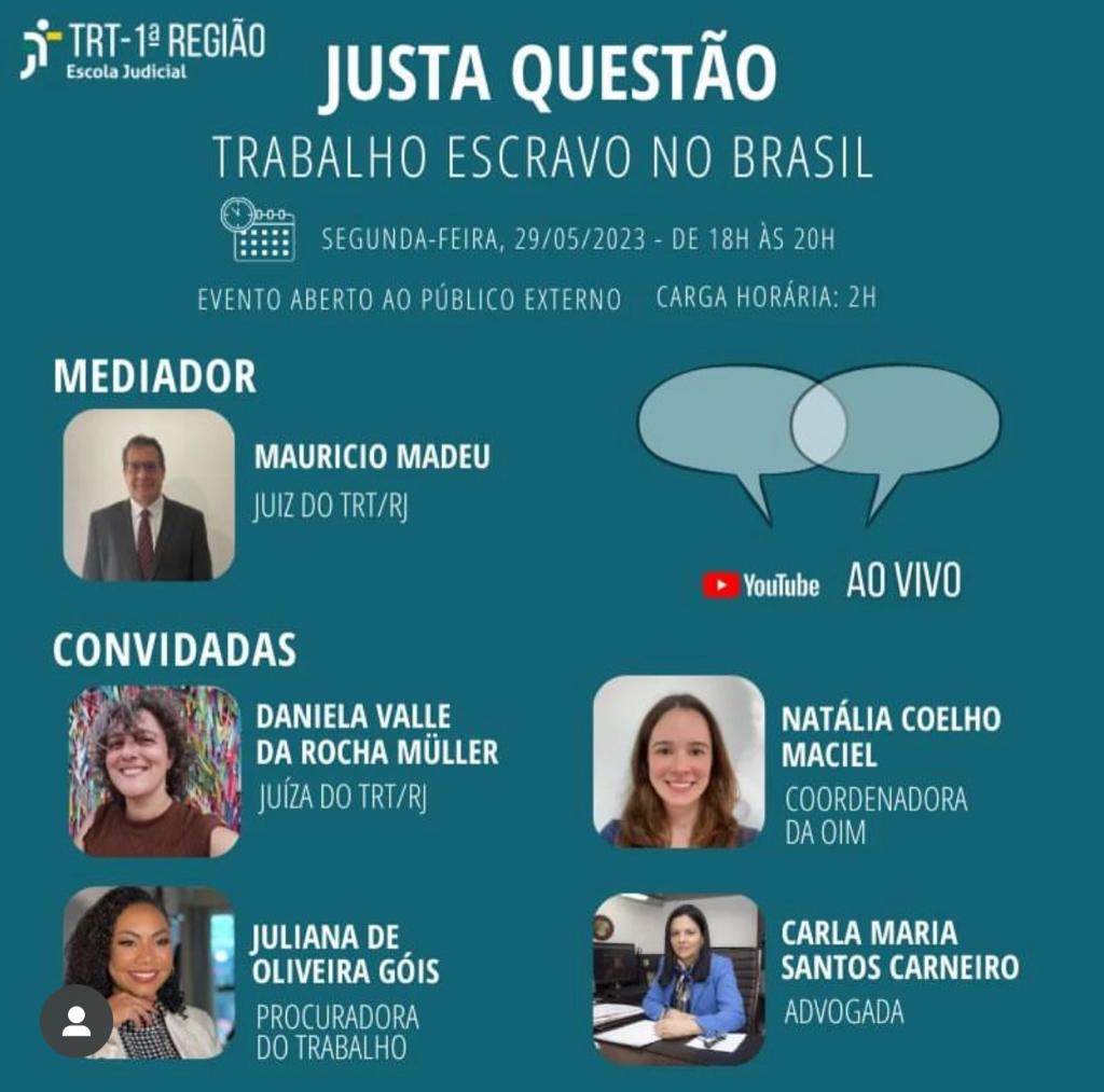 Trabalho escravo é tema do programa Justa Questão desta segunda (29)