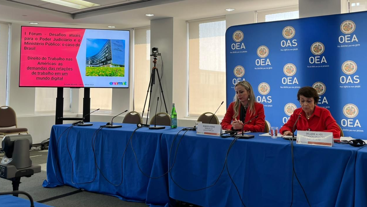 Bárbara Ferrito e Roberta Ferme participam de fórum sobre Brasil na OEA