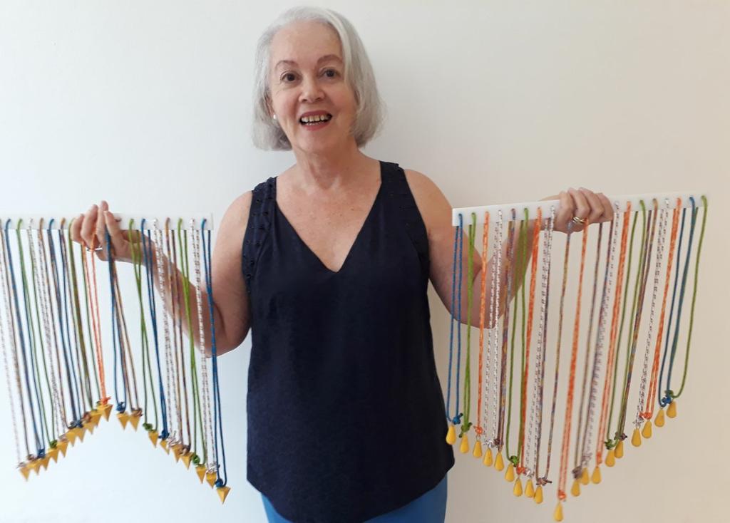 Edna Kauss expõe obras de arte na coletiva ‘Sem Barreiras’
