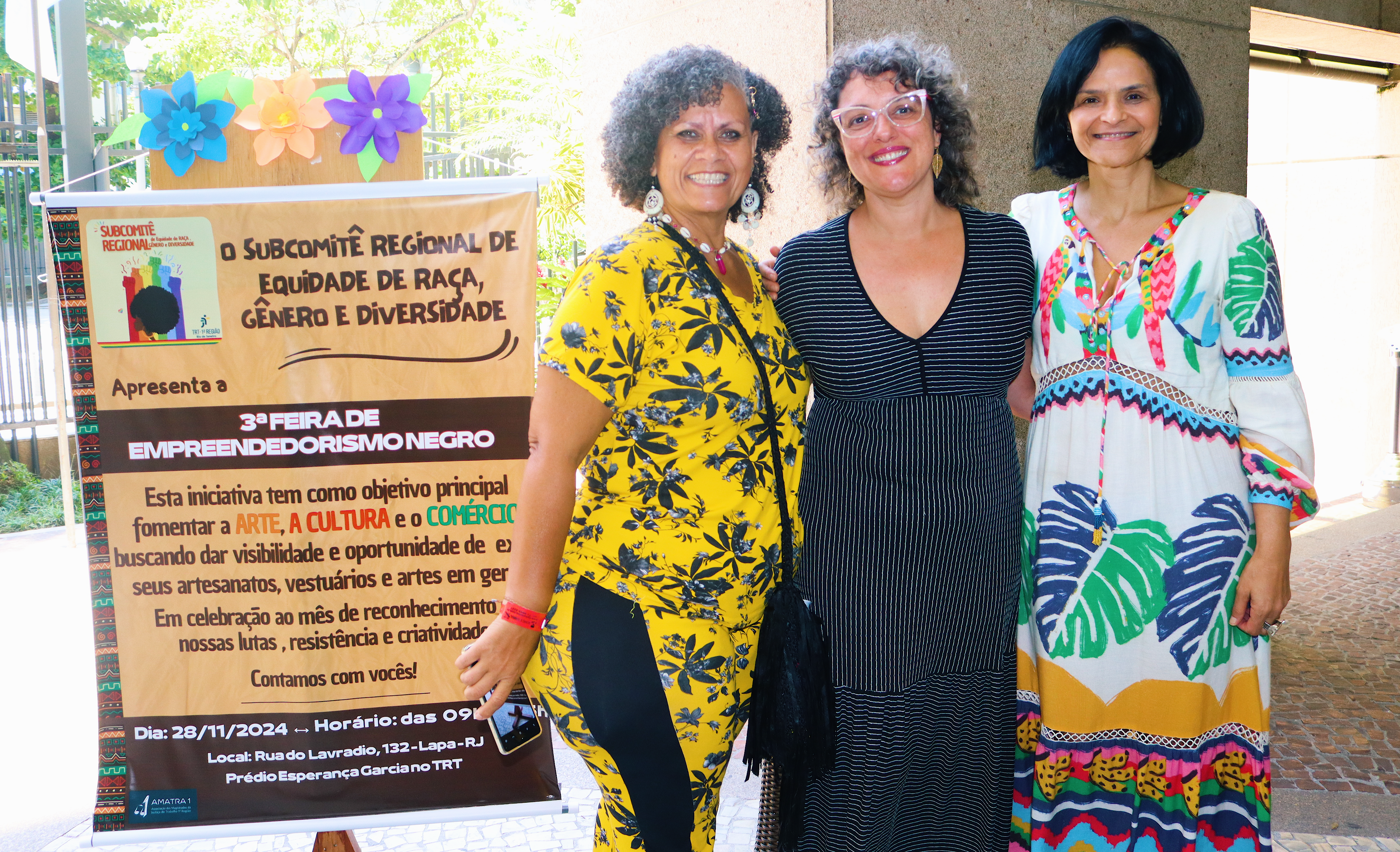 Feira de Empreendedorismo Negro promove inclusão e diversidade no TRT-1