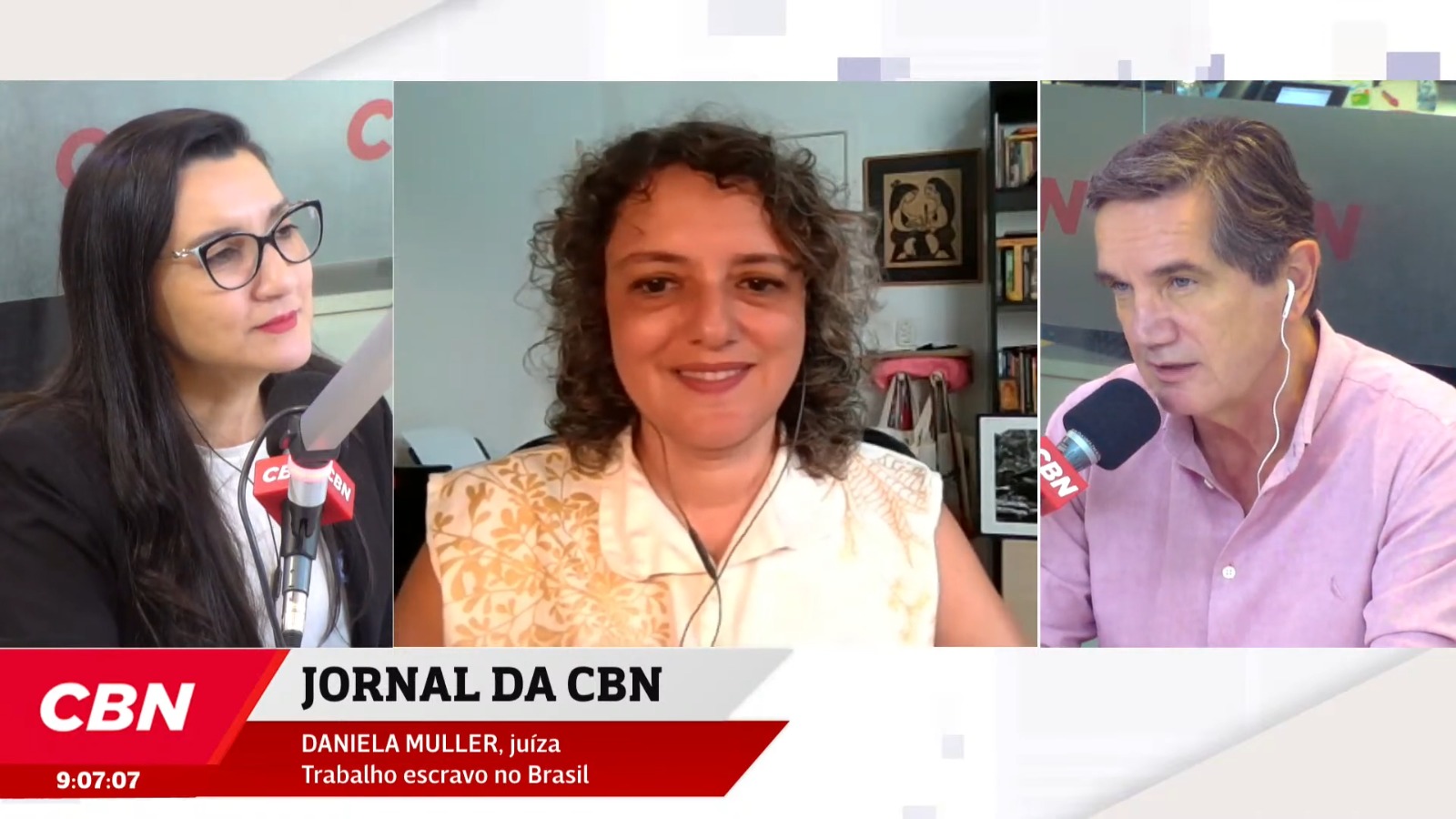 Em entrevista à CBN, Daniela Muller diz que trabalho escravo cresce nas cidades
