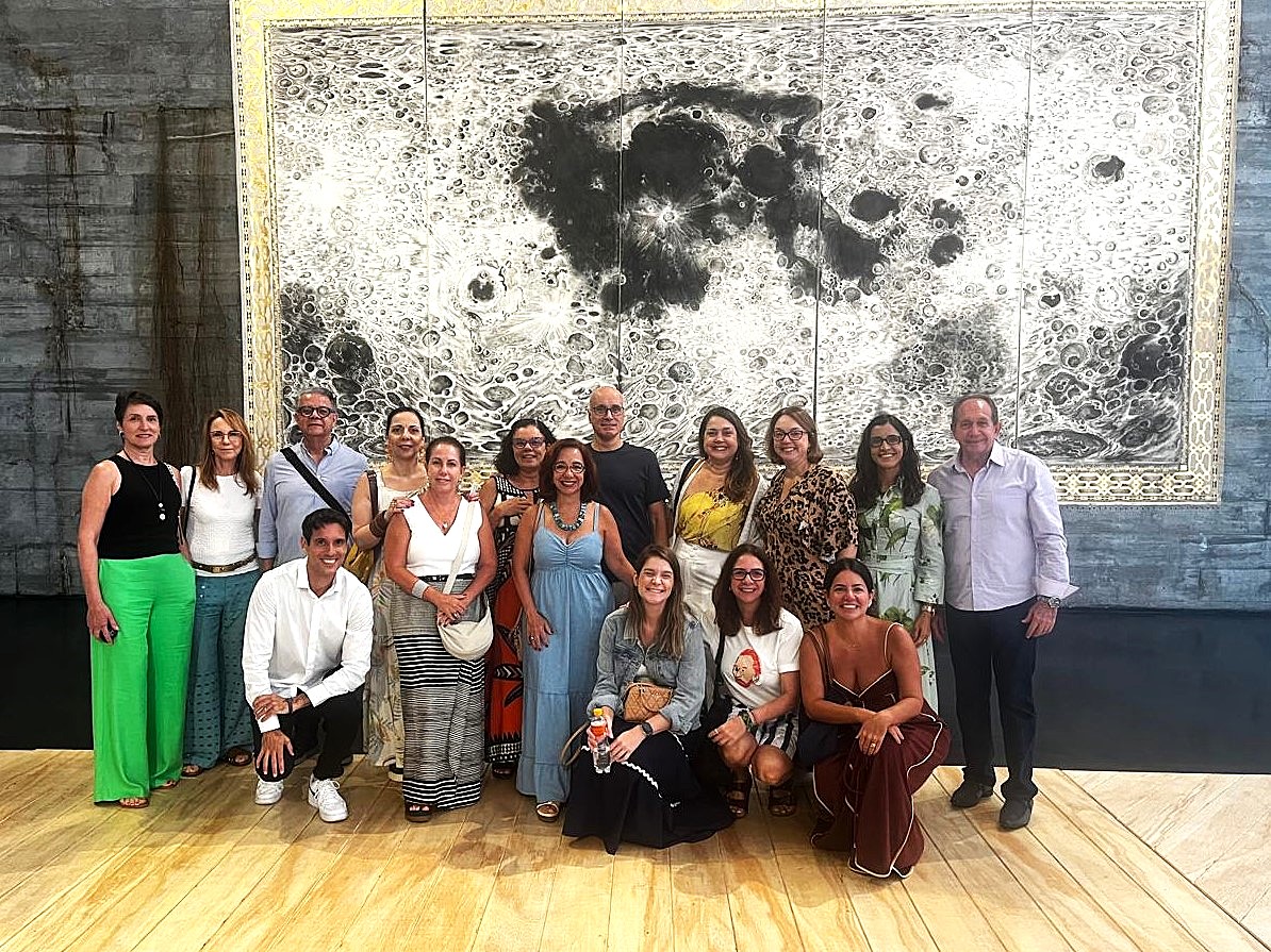 Associados da AMATRA1 visitam mostra no MAM sobre história da arte brasileira