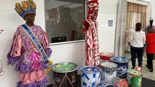 Figurino à mostra na exposição