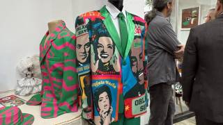 Figurino à mostra na exposição